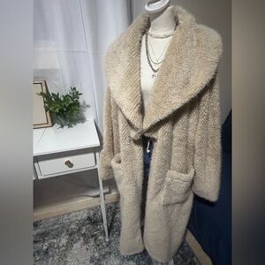 one teaspoon faux fur coat